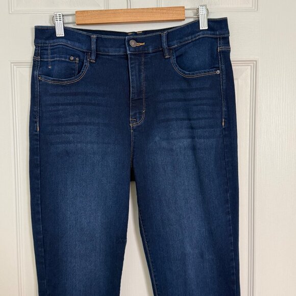 Curve Appeal Jeans Womens 12/31 Hi Rise Essential Skinny Stretch Casual Comfort - Picture 4 of 16